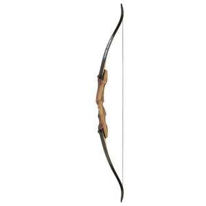 Fin-Finder Sand Shark 45lbs Left Hand Brown Traditional Recurve Bowfishing Bow