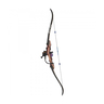 Fin-Finder Sand Shark 35lbs Right Hand Black Recurve Bow - With Retriever Package - Black/Brown