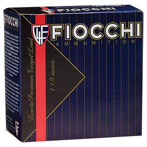 Fiocchi Exacta Target White Rino Lite 12 Gauge 2-3/4in #8 1-1/8oz Target Shotshells - 25 Rounds