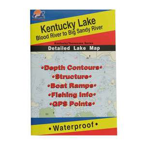 Fishing Hot Spots Kentucky Lake Central, KY