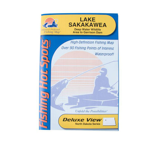 Fishing Hot Spots Lake Sakakawea - Deep Water Wildlife Area to Garrison Dam