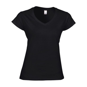 Gildan Women's Semi-Fitted V-Neck Shirt