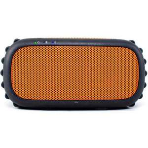 Grace Digital EcoRox - Waterproof Portable Bluetooth Orange Speaker