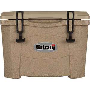 Grizzly 15 Quart Extreme Duty Cooler - Sandstone Tan