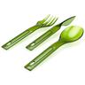 GSI Stacking Cutlery Set - Lightweight Stackable Knife Fork and Spoon