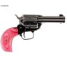 Heritage Small Bore Rough Rider SA w/Pink Mother of Pearl Bird Head Grips  22 Long Rifle 3.75in Blued Pistol - 6 Rounds
