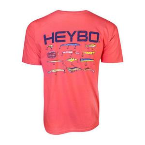 Heybo Men's Lures Graphic Short Sleeve Shirt