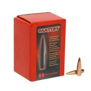 Hornady Match 264 Caliber/6.5mm BTHP Match 140gr Reloading Bullets - 100 Count