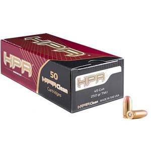HPR Total Metal Jacket 9mm Luger 115gr Handgun Ammo - 50 Rounds