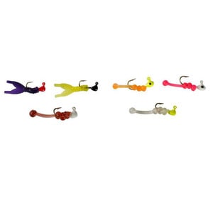 HT Enterprises Jig-A-Whopper Froggy 6pc Ice Fishing Lure Kit - Assorted,