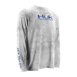 Huk Gear Men's Kryptek Icon Long Sleeve Fishing Shirt