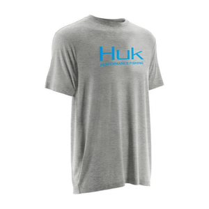 Huk Logo Tee blu XXXL
