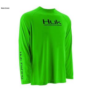 Huk Youth Performance Raglan Long Sleeve Shirt