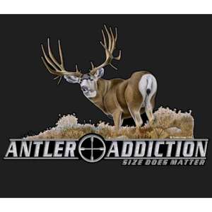 Hunters Image Antler Addiction Decal