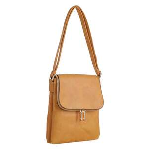 Jessie & James Cheyanne Concealed Carry with Lock and Key Crossbody - Mustard