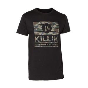 Killik Gear Men's Camo Bars Short Sleeve Shirt