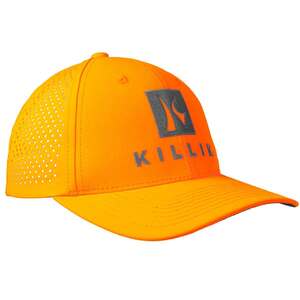 Killik Logo Blaze Adjustable Hat - Blaze Orange - One Size Fits Most