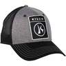 Killik Men's 2 Tone Patch Hat - Gray/Black One size fits most
