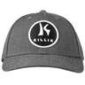 Killik Men's Logo Adjustable Hat - Heather Black - One Size Fits Most - Heather Black One Size Fits Most