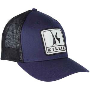 Killik Men's Patch Trucker Cap - Blue
