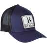 Killik Men's Patch Trucker Cap - Blue - Blue One size fits most