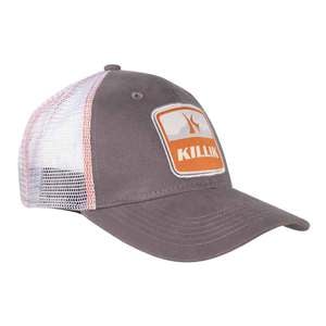 Killik Unisex Orange Patch Hat - Gray - One Size Fits Most