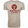 King's Camo Men's Any Tag Stamp Short Sleeve Shirt - Natural - L - Natural L