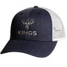 King's Camo Men's 115 Embroidered Logo Adjustable Hat - Navy Heather/Light Grey - One Siz Fits Most - Navy Heather/Light Grey One Siz Fits Most