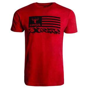 King's Camo Men's Patriot Mountain Short Sleeve Casual Shirt