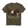 King's Camo Men's Elk Good To Be King Short Sleeve T-Shirt