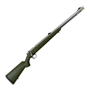 Knight Western Ultra Light 50 Caliber Stainless/Green Bolt Action In-line Muzzleloader – 24in