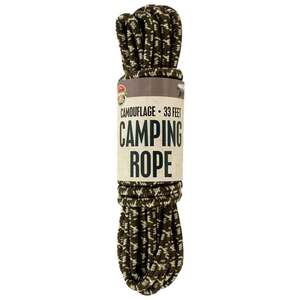 Kole Imports Camouflage Camping Rope - 33ft