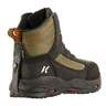 Korkers Men's Greenback Felt And Kling-On Soles Fishing Wading Boots - Dried Herb/Black - Size 8 - Dried Herb/Black 8