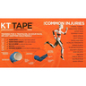 KT Tape Pro X Kinesiology Elastic Sport Patches - Black