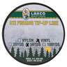 Lakco Quality Tackle Vinyl Ice Fishing Tip Up Line - Black, 50yds - Black