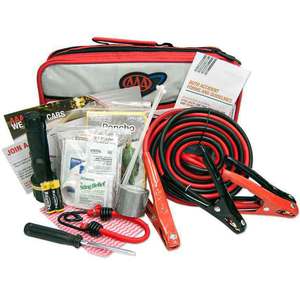 Lifeline First Aid AAA Traveler Road Kit - Combination Road Kit First Aid Necessities Kit
