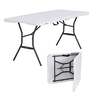 Lifetime 6-Foot Fold-In-Half Table - White