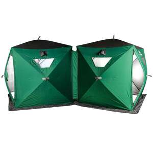 Lost Creek Party Tent Kit Ice Fishing Shelter - Green/Black