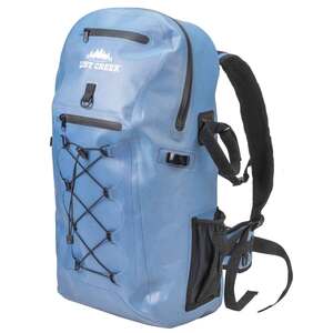 Lost Creek Waterproof Backpack Dry Bag - Faded Blue, 40L