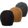 Muk Luk Knit Beanie 3 Pack - Black/Brown/Gray One size fits most