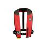 Mustang Survival Deluxe Auto Red/Carbon Inflatable PFD - Red/Carbon