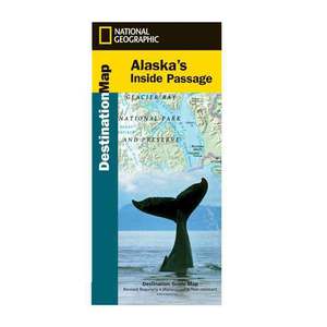 National Geographic Alaska's Inside Passage Destination Map