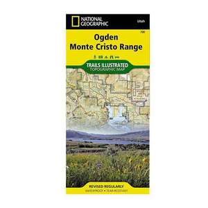 National Geographic Ogden Monte Cristo Range Trail Map