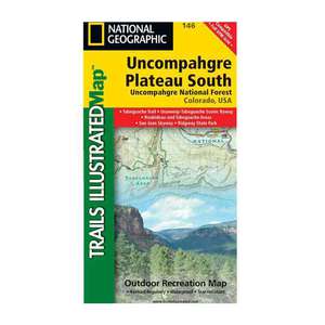 National Geographic Uncompahgre Plateau South Trail Map
