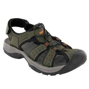 Northside Men's Trinidad Sport Closed Toe Sandals - Olive - Size 12