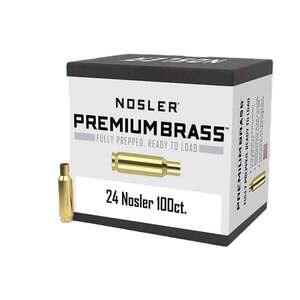 Nosler 24 Nosler Rifle Reloading Brass - 100 Count