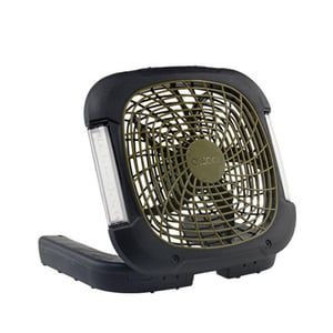 O2Cool 10-Inch Portable Camping Fan with Lights