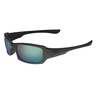 Oakley Fives Squared Polarized Sunglasses - Matte Black/Prizm Maritime - Adult