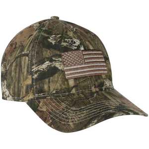 Outdoor Cap Men's BUI Flag Hat - Mossy Oak Infinity - One size fits most