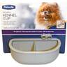 Petmate Kennel Double Diner Bowl Pet Containment System Accessory - 13oz, Gray - Gray